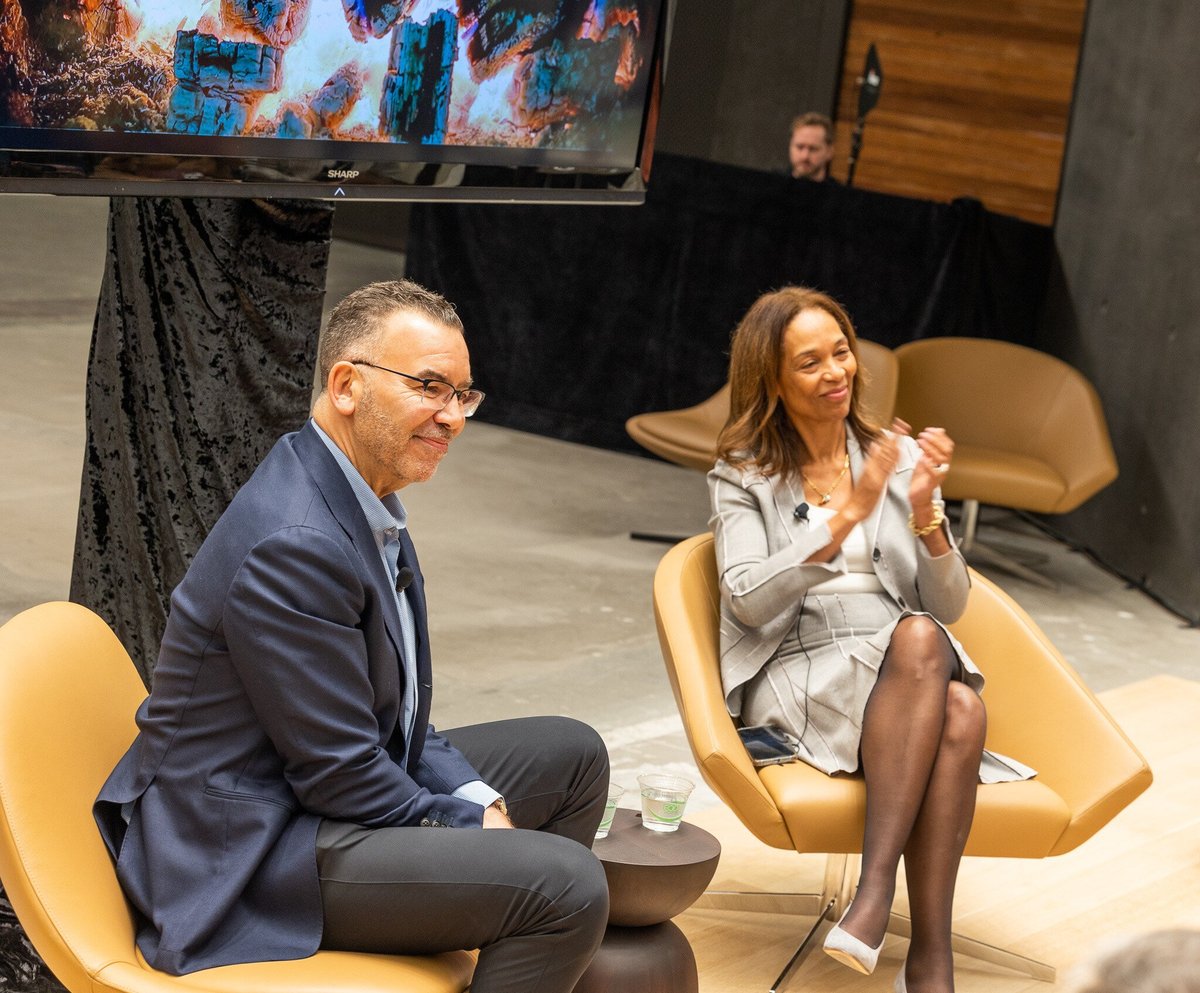 Rob Perez, BLOC Co-Founder & Board Member, and Dr. Yvonne Greenstreet, President & CEO of Alnylam Pharmaceuticals
